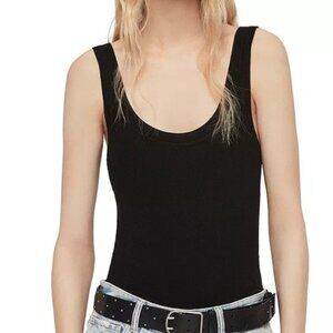 Allsaints Black Nino Bodysuit Size XS